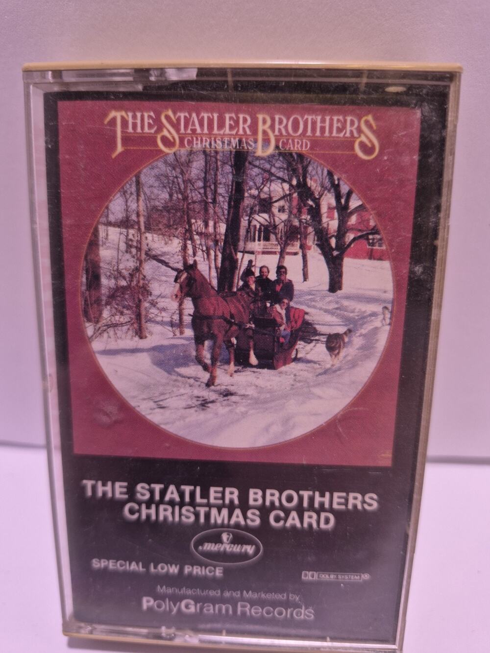 Christmas Card by The Statler Brothers (Cassette, Dec-1988, PolyGram)